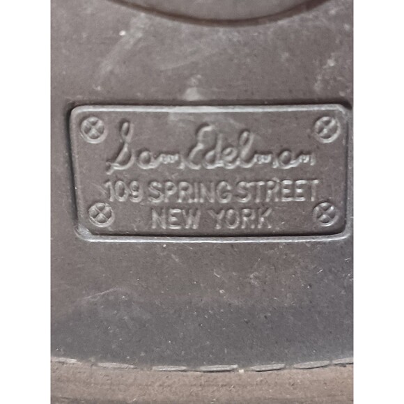 Sam Edelman Leather Penny Knee-High Riding Boots Whiskey Brown Size 7.5 - Picture 10 of 13